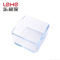 square glass fresh food container set high borosilicate glass baking dish in microwave/baking plate